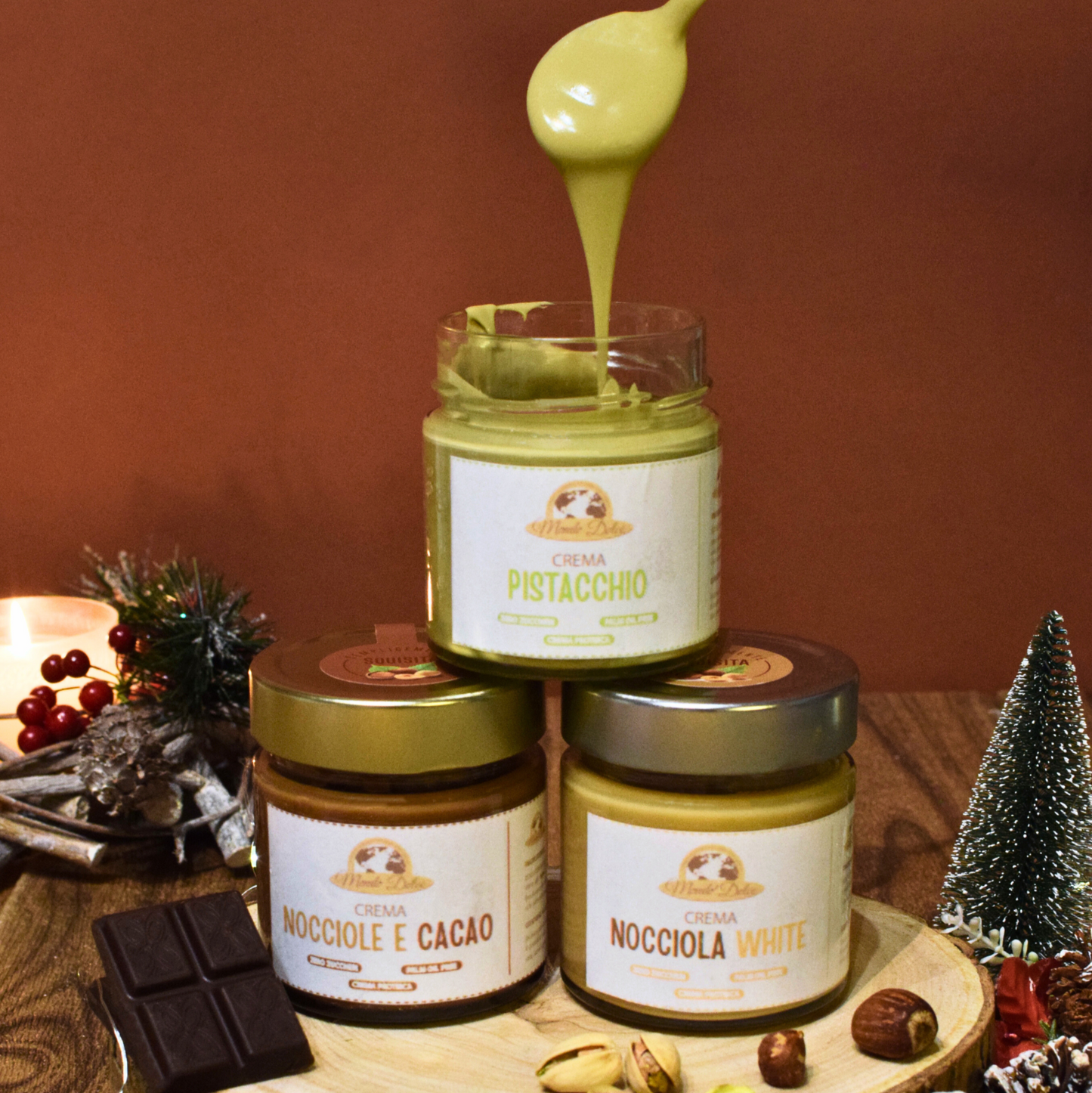 Box Regalo Tris di Creme spalmabili Fit