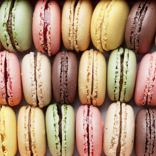 Box Macarons con creme assortite