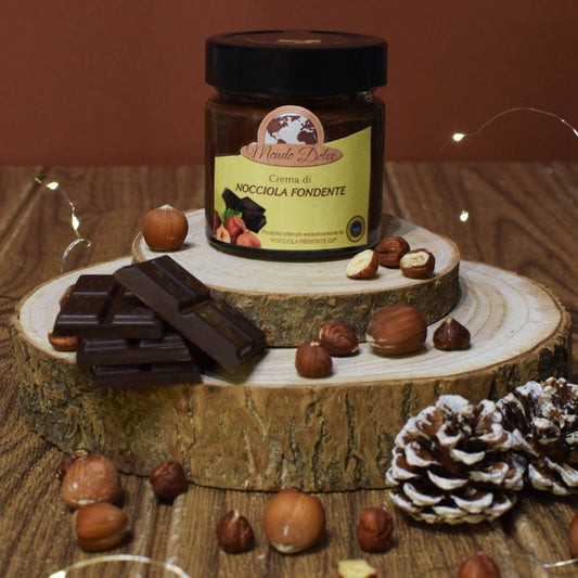 Crema di Nocciole Fondente Premium (200 g)