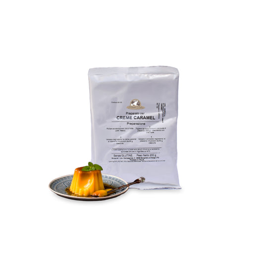 Preparato per creme caramel