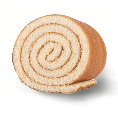 Pan di Spagna roullè semplice e cacao (12 pezzi)