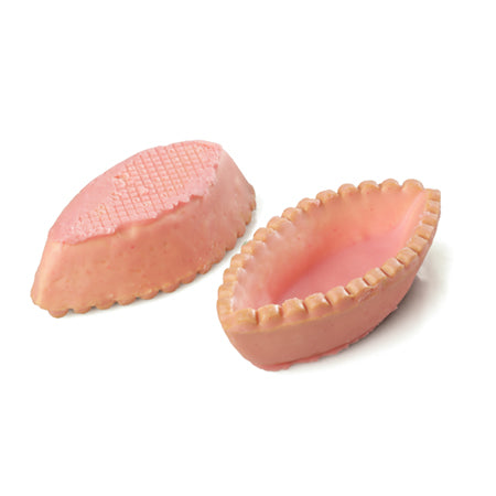 Barchetta Mignon glassata Cioccolato, Fragola, Limone e Arancia (200 pezzi)