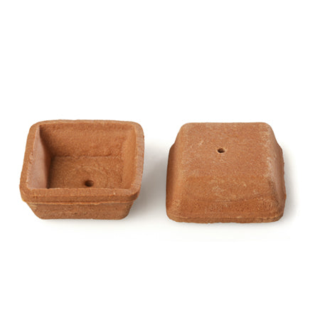 Tartelletta mignon quadrata semplice/cacao (250 pezzi)